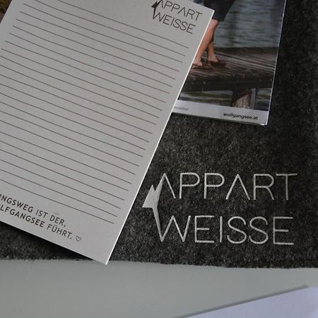 Appart Weisse Urlauben Am Wolfgangsee Sankt Gilgen Eksteriør bilde
