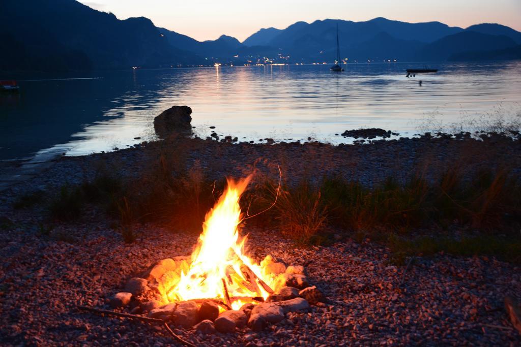 Appart Weisse Urlauben Am Wolfgangsee Sankt Gilgen Eksteriør bilde