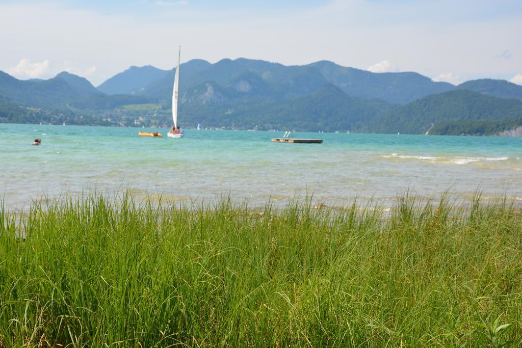 Appart Weisse Urlauben Am Wolfgangsee Sankt Gilgen Eksteriør bilde