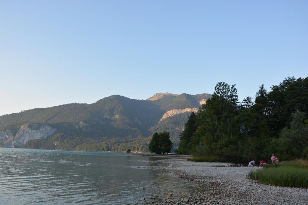 Appart Weisse Urlauben Am Wolfgangsee Sankt Gilgen Eksteriør bilde